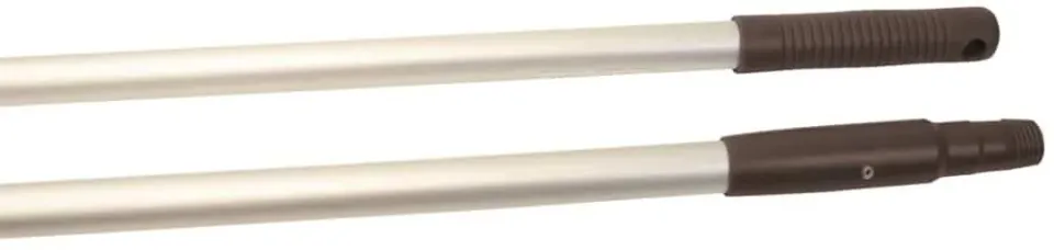 Rishaug aluminiumsskaft 150 cm moppeskaft skrugjenger