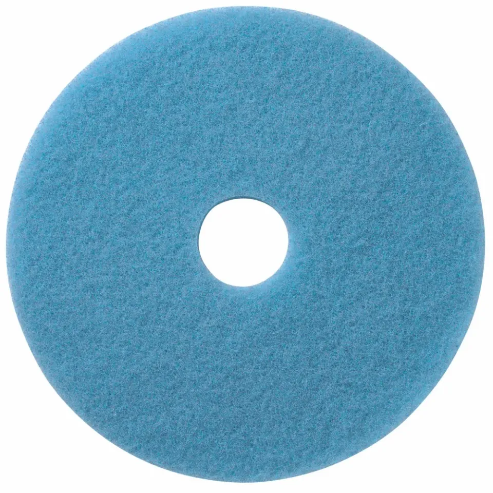 Blå gulvpad 486 mm 19" skrubb og finishfjerning