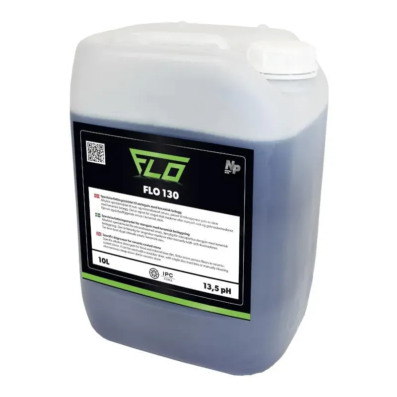 FLO 130 alkalisk gulvrengjøring 10 L