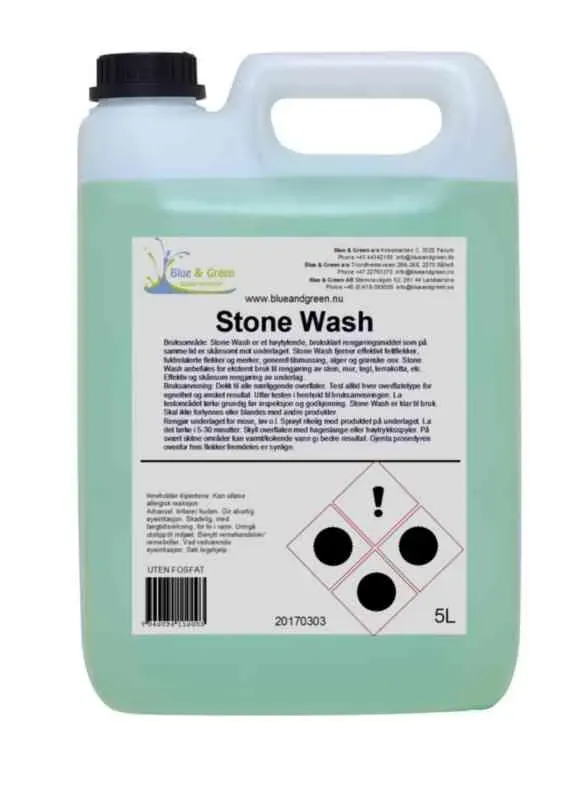 Bimo BG Stone Wash steinrengjøring 5L konsentrat