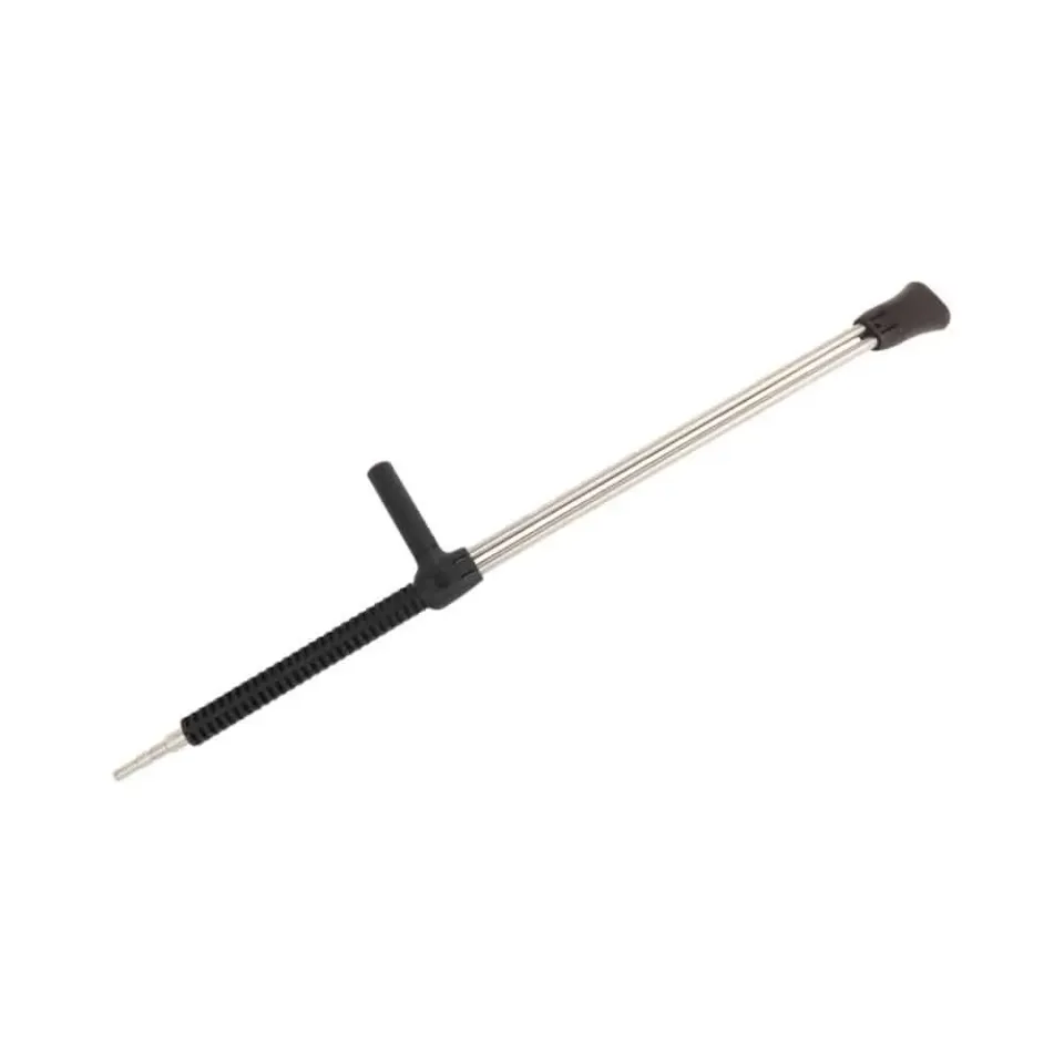 Rishaug dobbel spylelanse rustfri 900 mm