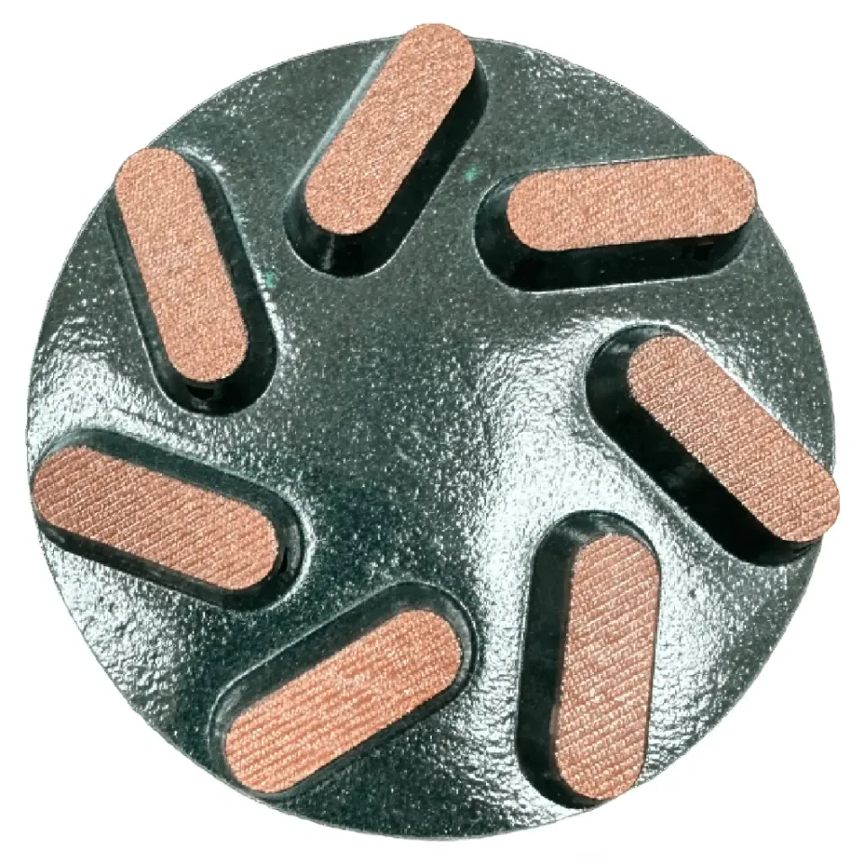 Bonastre Satellite 5" kobberpad blå 100 grit
