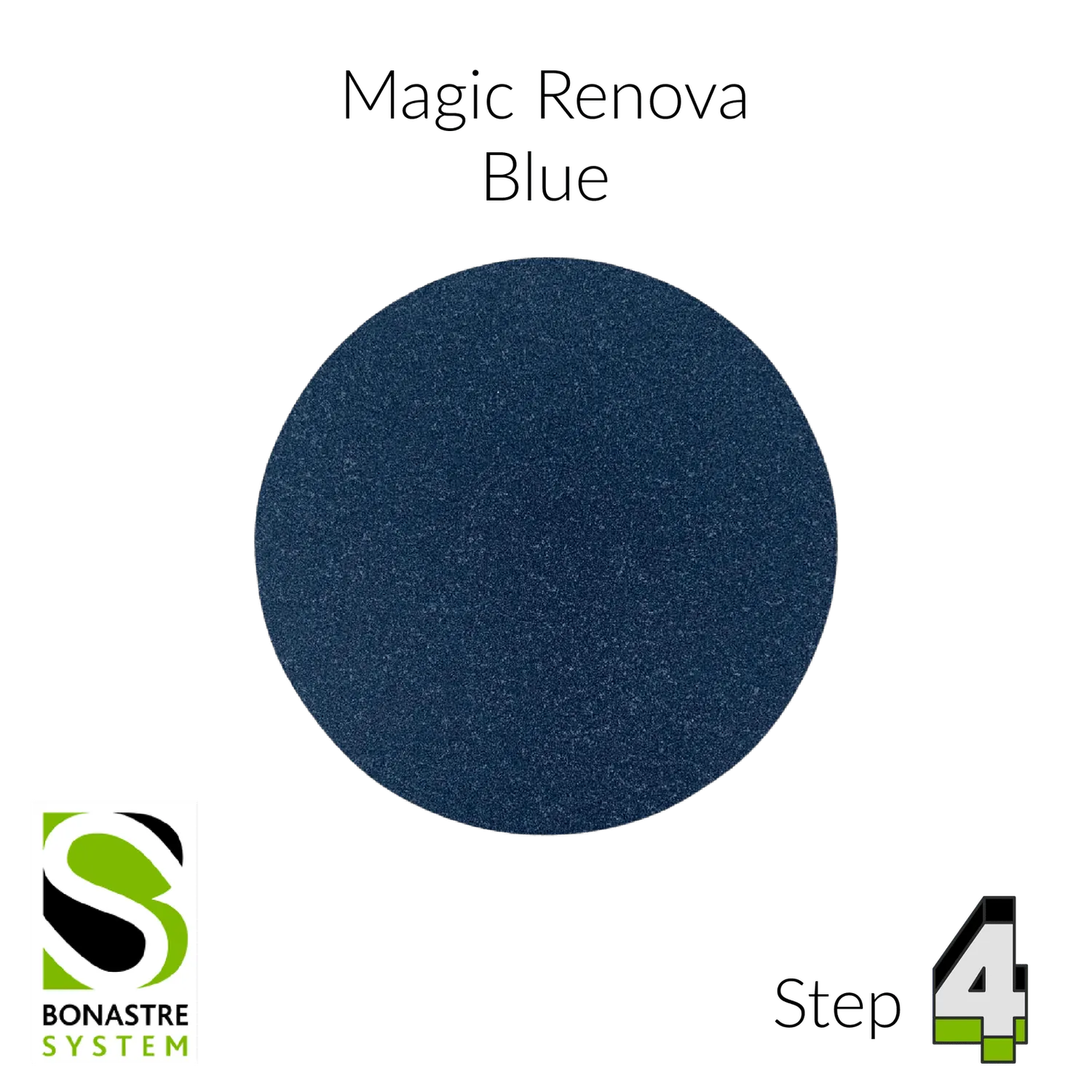 Bonastre Magic Renova polerskive 6" rød trinn 1