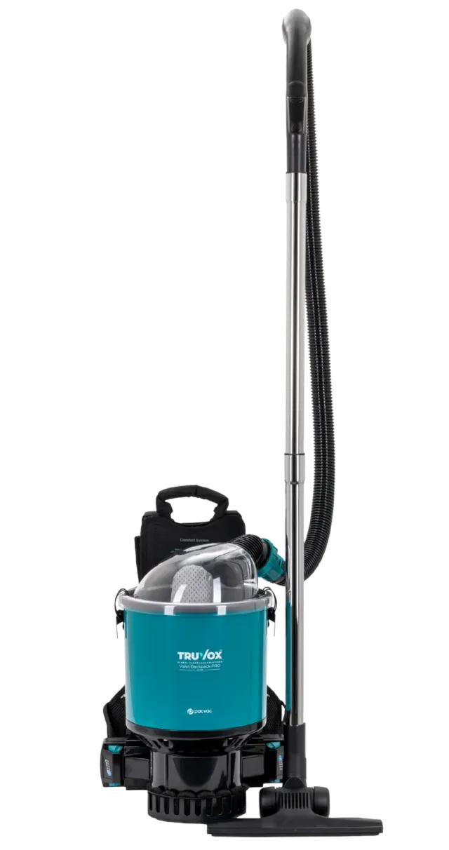 Truvox Valet Backpack PRO batteristøvsuger rygg