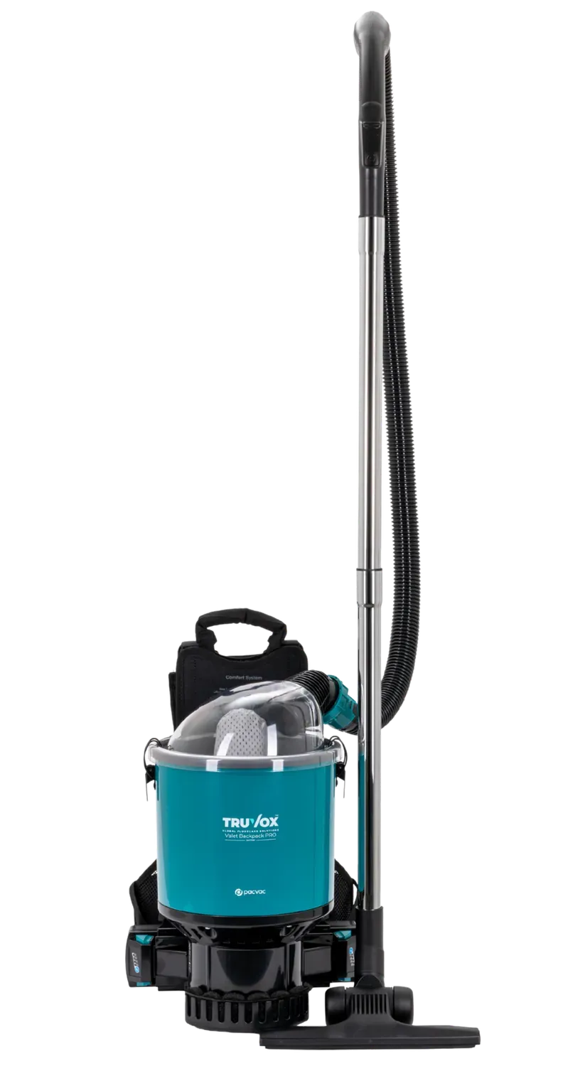 Truvox Valet Backpack PRO batteristøvsuger rygg