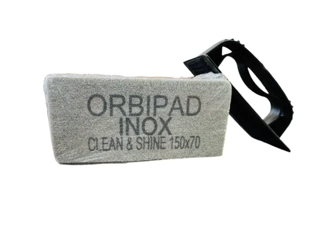 Bonastre Orbipad Inox stålpad 6x3" 5-pakning stripefri