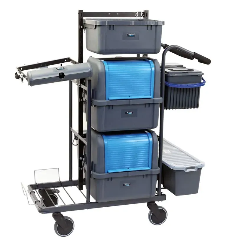 Rishaug Activa Synergy XL rengjøringsvogn stor