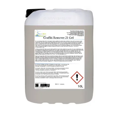 BG Graffiti Remover 21 gel graffitifjerner 5L murstein