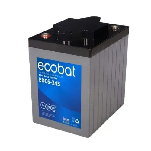 Rishaug Renholdsmaskiner AGM DC 6V 245Ah batteri M8