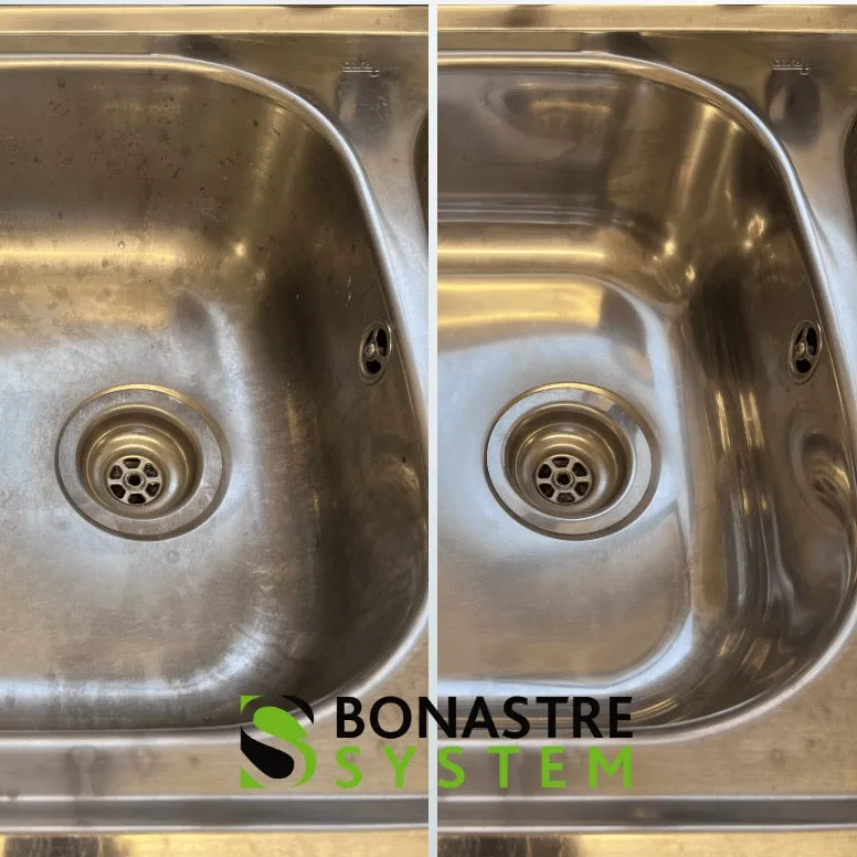 Bonastre Orbipad Inox stålpad 6x3" 5-pakning stripefri