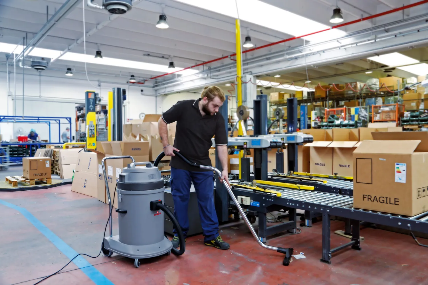 Comac CA P58.4 WDM industristøvsuger 2 motorer