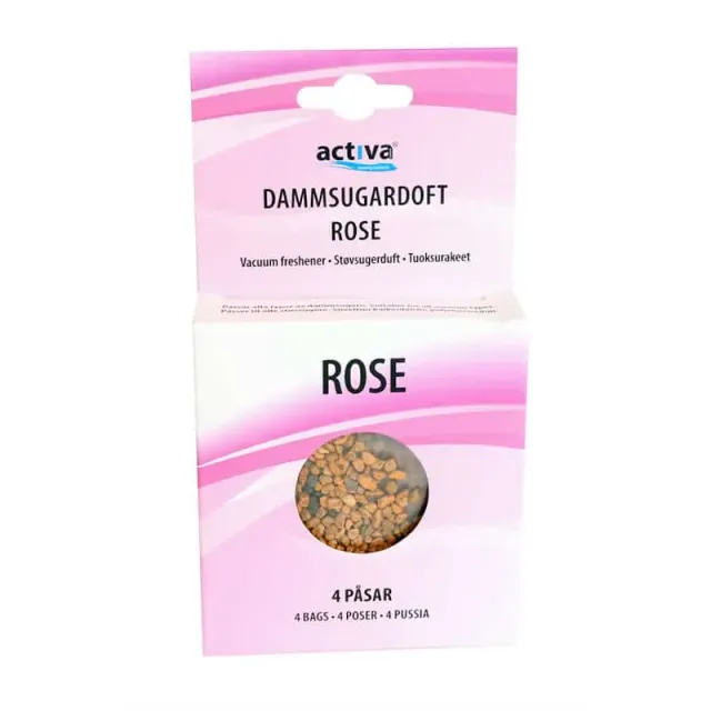 Rishaug Renholdsmaskiner refresher Rose støvsugerduft 4 poser