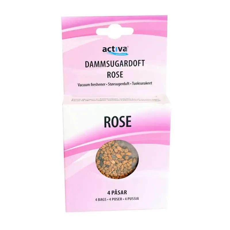 Rishaug Renholdsmaskiner refresher Rose støvsugerduft 4 poser