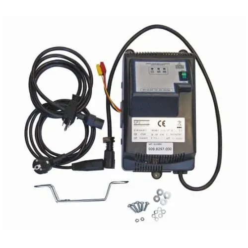 Rishaug Integrert batterilader 15A 230V driftssikker