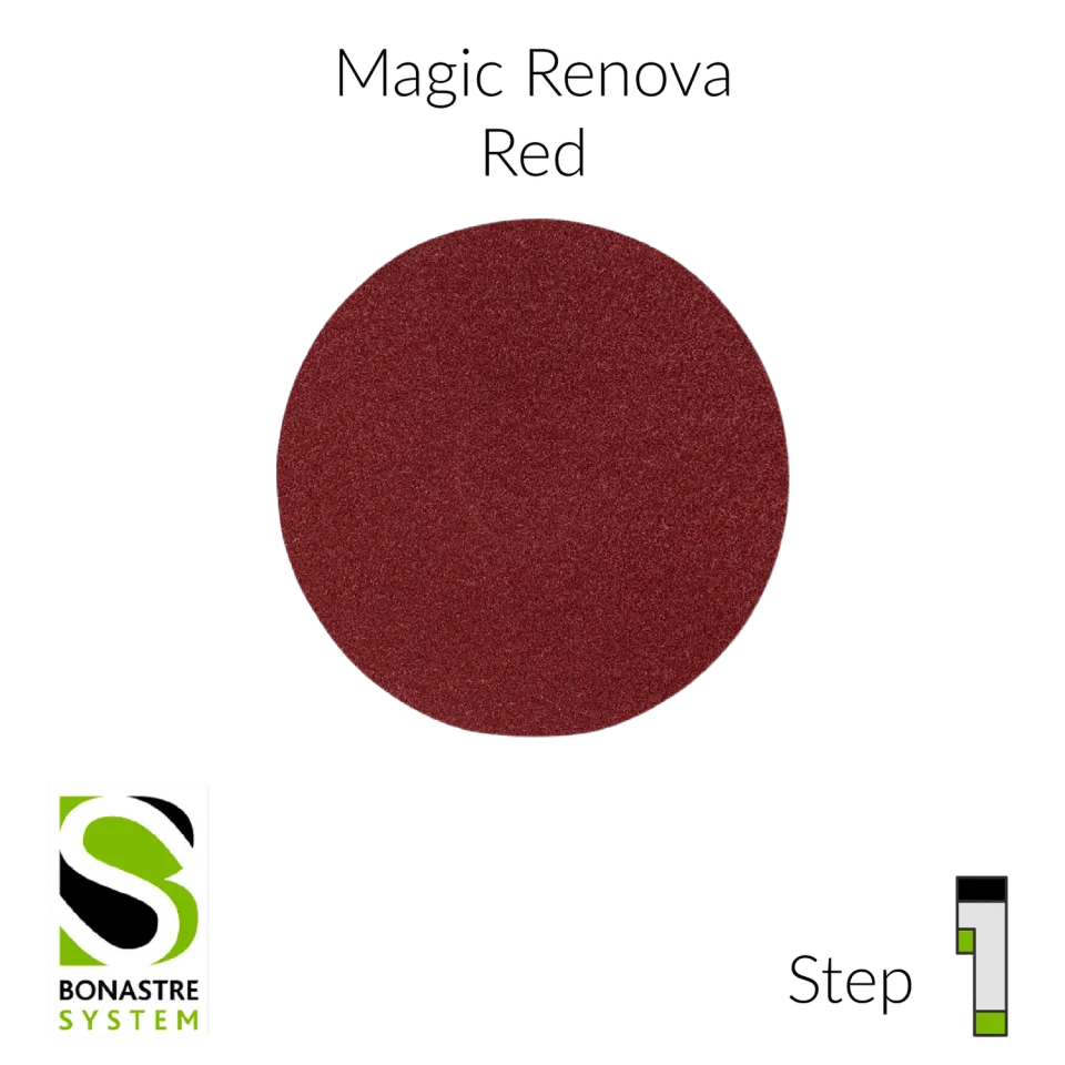 Bonastre Magic Renova steindisk 5" gul gloss 1-pakning
