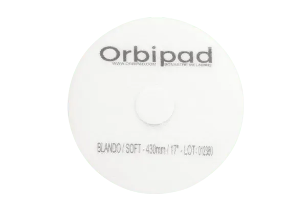 Bonastre Orbipad Soft melaminpad 5" skånsom dyprens