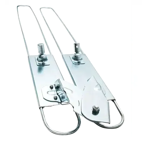Rishaug Saksemoppstativ 2x100cm moppestativ justerbar
