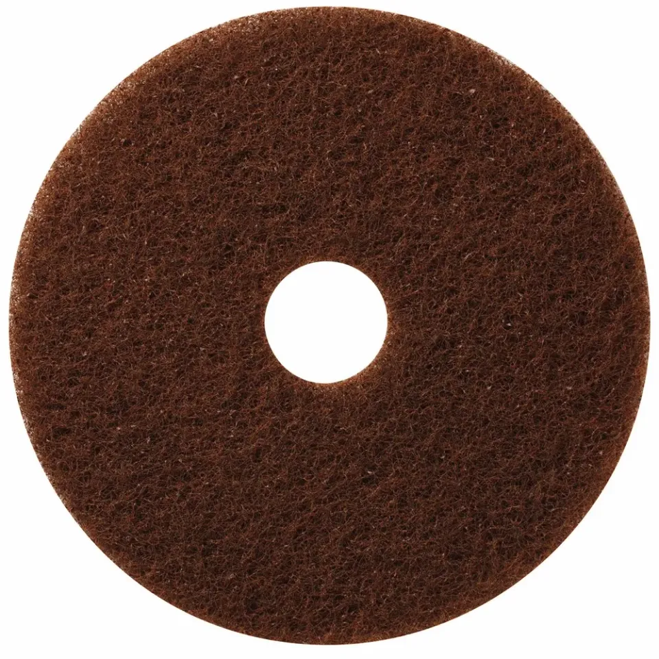 Rishaug Gulvpad brun 280mm 11" polishfjerning