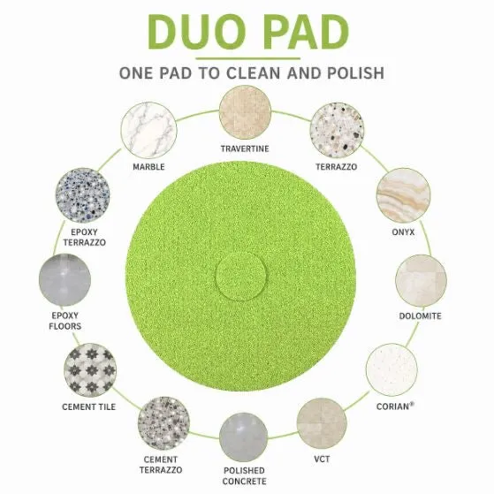 Bonastre Duo-Pad gulvpad 2-i-1 polish vedlikehold